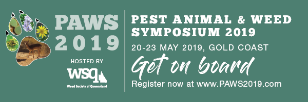 NRMjobs - 20002665 - PAWS: Pest Animal and Weed Symposium 2019 - 20-23 May