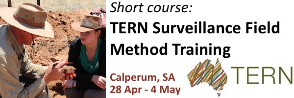 NRMjobs - 20002805 - Short course: TERN Surveillance Field Method Training, 28 Apr - 4 May