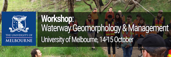 NRMjobs - 20004017 - Workshop: Waterway Geomorphology and Management