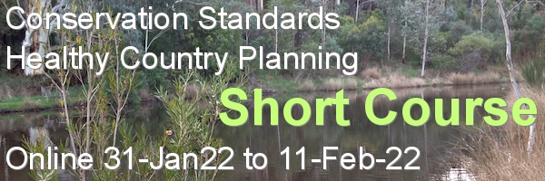 NRMjobs Notice 20010672 - Open Standards - Conservation Standards / Healthy Country Planning workshop