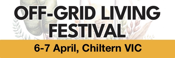 NRMjobs Notice 20021385 - Off-Grid Living Festival