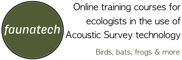 NRMjobs Notice 20022014 - Online training course in acoustic survey technology