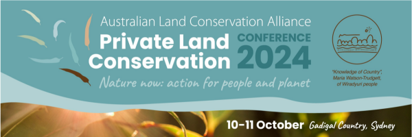 NRMjobs Notice 20022565 - Private Land Conservation Conference