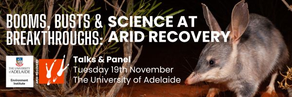 NRMjobs Notice 20023750 - Booms, Busts & Breakthroughs: Science at Arid Recovery